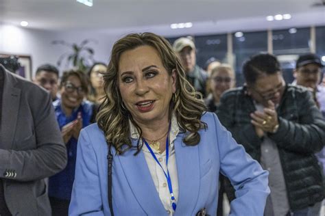 Guatemalas Former First Lady Sandra Torres Leads Presidential Polls