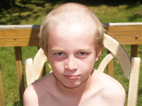 Maybe you would like to learn more about one of these? Brave Child Shaves Head in Solidarity With Balding Father ...