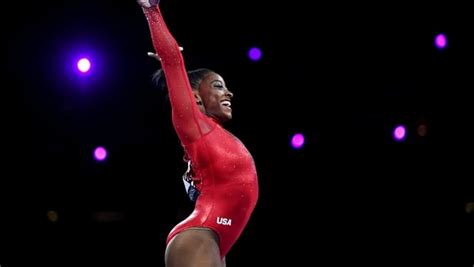 Gymnast Simone Biles Ties All Time Record With 23rd Worlds Medal Cbcca