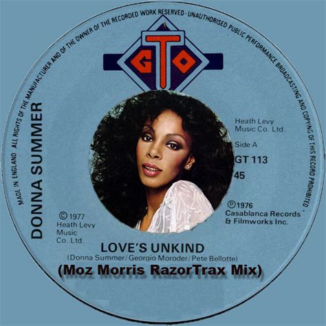 Loves Unkind Moz Morris RazorTrax Mix 2019 By Donna Summer Free