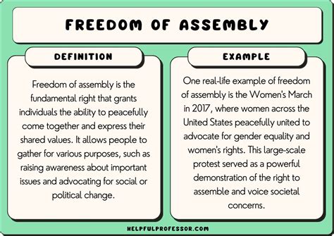 15 Freedom Of Assembly Examples 2024