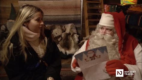 Lapland Santa Claus The Real Santa Vlog In Finland Youtube