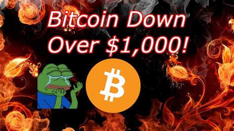 What would you do with all that money on the crypto market?was there some anomaly that happened which triggered the sell off? Bitcoin is Down $1,000+! Why Did BTC Drop?! Crypto ...