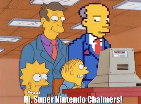 71 Best Super Nintendo Chalmers Images On Pholder The Simpsons Pics And Snes