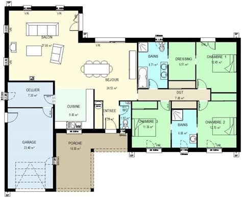Conçu par les experts ooreka. Résultat de recherche d'images pour "plan maison 150m2 ...