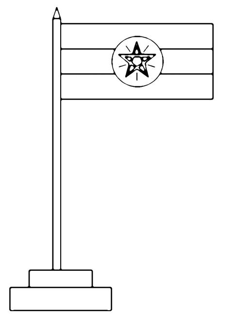 Printable Ethiopia Flag Coloring Page Download Print Or Color Online