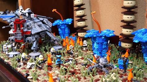 Lego Star Wars Battle Of Felucia Moc Youtube