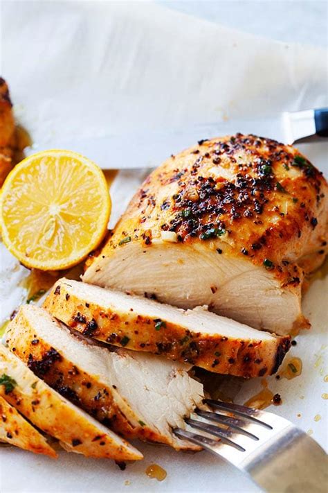 Drizzle oil all over chicken and generously coat with seasoning mixture, shaking off excess. Juicy Boneless Chicken Breasts - Rasa Malaysia - Best ...
