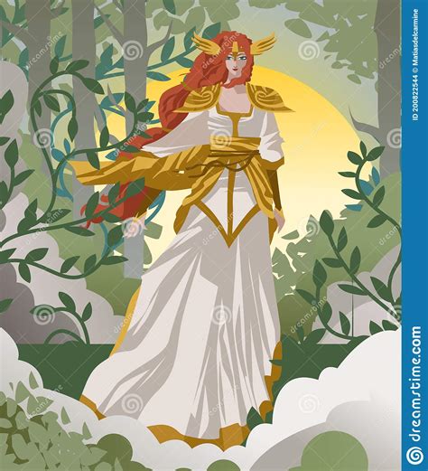 Freya is the daughter of njord her mothers name was never mentioned. Freya Norse Goddess Chariot Cat Royalty-Free Illustration ...