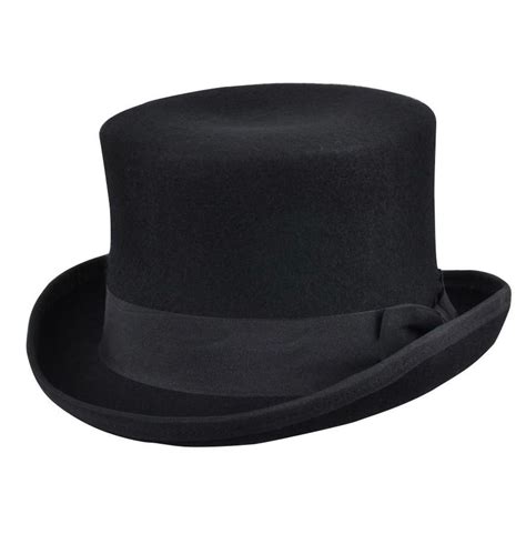 Top Hat Soft Wool Felt Victorian Top Hat 100 Wool Gothic Hat Classic