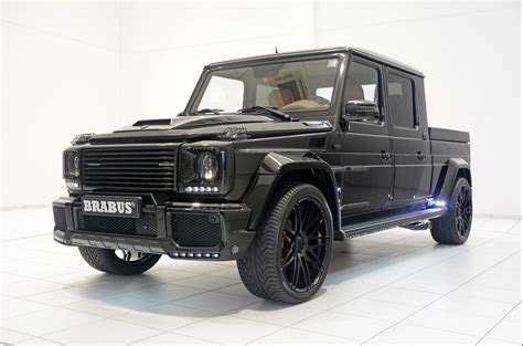 Brabus G500 Xxl Pickup Truck Is Very Large Wide And Cool Autoevolution