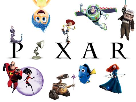 All Pixar Characters 2013