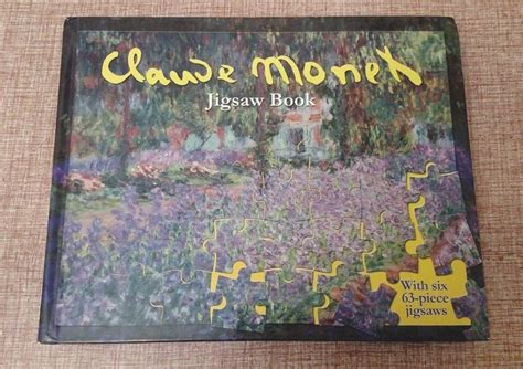 Here's what good people of picked for you jigsaw puzzle lovers Claude Monet Jigsaw Book Six 63 Piece Puzzle Coffee Table ...