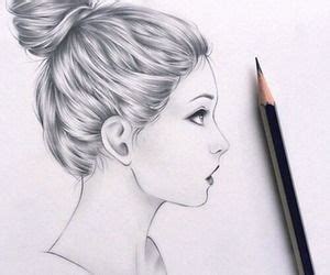 Artă cu creioane portret în creion desene modă shițe. (1) Desene in creion. | via Facebook | Girl drawing, Art ...