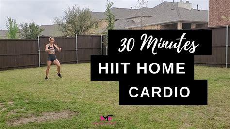 Hiit Home Cardio No Equipment Required Youtube