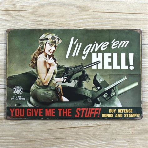 A Sexy Lady And Motorcycle Vintage Home Decor Metal Tin Signs For