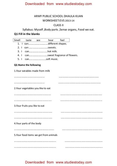 Grade 1 English Worksheets Pdf Cbse Free Printable Worksheet