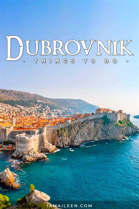 Top 10 Best Things To Do In Dubrovnik Croatia Europe Things To Do