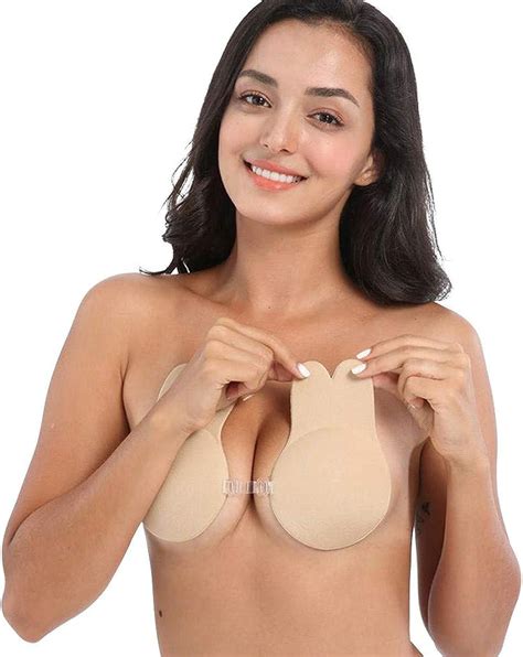 Women Silicone Invisible Breast Lift Up Bra Tape Sticker Anti Emptied