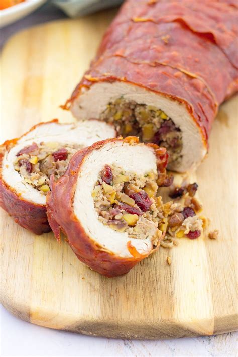 Think about cooking the turkey in a slow cooker or grill, or consider sous viding or deep frying. Rolled Stuffed Turkey Breast - Easy Peasy Foodie