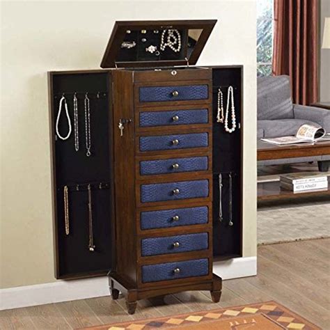 25 Beautiful Locking Jewelry Armoires Zen Merchandiser