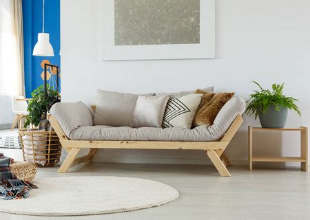 Make a diy sofa for the living room, a homemade couch with sleeper for the bedroom or pallet sofas for outdoors. HOME DZINE Home DIY | DIY Futon Sleeper Couch