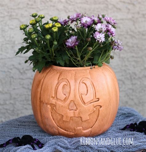 Must See Tips Of How To Make Lovely Pumpkin Planters And Vases Top