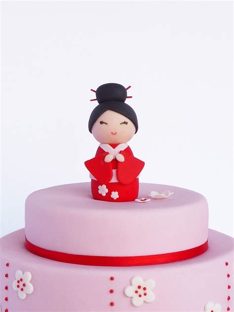 17 best images about japanese fondant cakes on pinterest birthday cakes cherry blossom cake