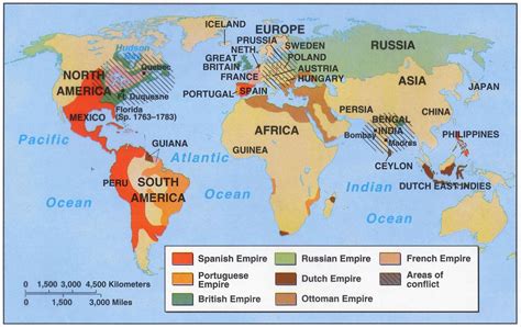 Seven Years War Map Seven Years War Teaching Us History War