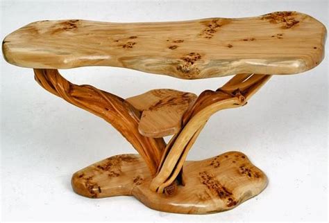 Mesas de madera rústicas artesanales | Construccion y Manualidades