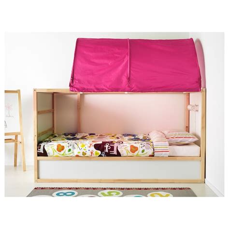 Kura Bed Tent Pink Ikea