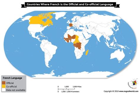 Where Is French An Official Language Answers