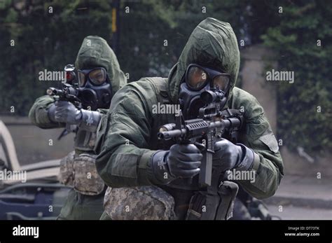 Soldiers Wearing Gas Masks High Resolution Stock Photography And Images