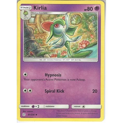Stockx.com has been visited by 10k+ users in the past month Pokemon Trading Card Game 81/236 Kirlia | Uncommon Card ...