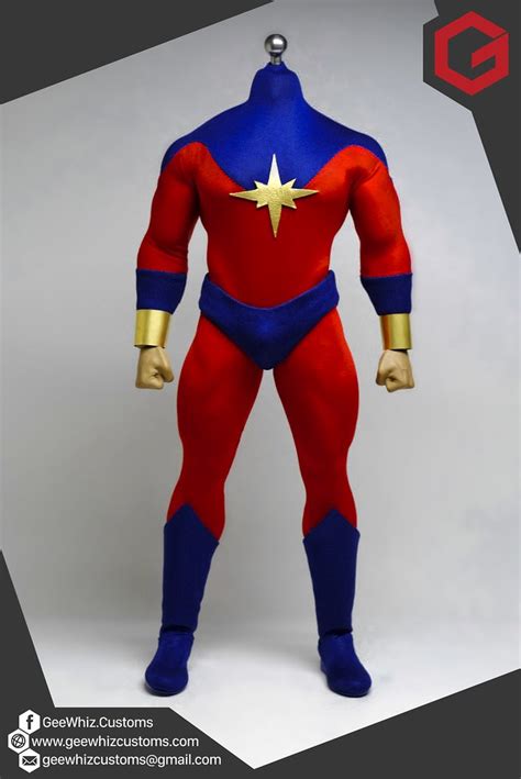 Silver Age Captain Marvel 16 Scale Costume Before Carol D Flickr