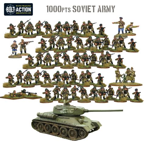 Soviet 1000pt Starter Army Bolt Action Warlord Games 28mm Sd Arcane
