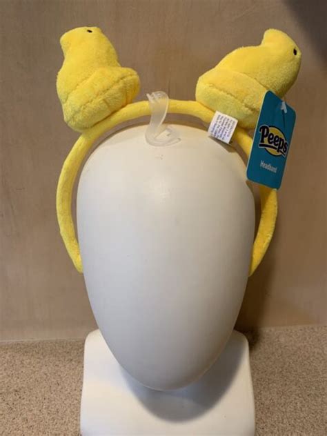 Peeps Yellow Plush Peeps Headband One Size Fits Most New With Tags Ebay