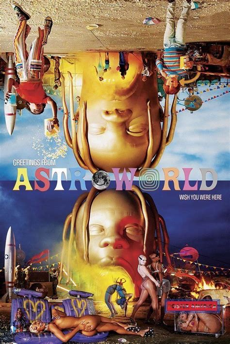 Astroworld Album Cover Poster Cover With Zipper