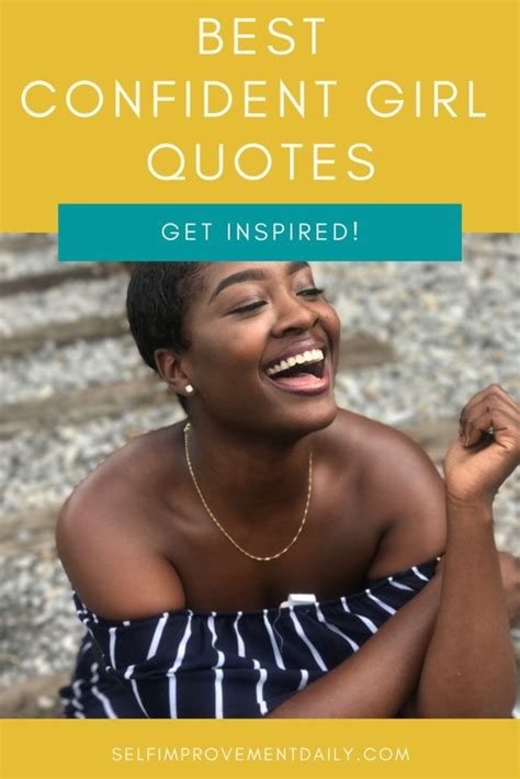 Confident Girl Quotes Pin