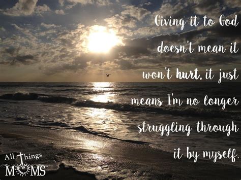 You wake up late for something important, look at the clock, and before you roll over to go back to sleep, you say, give it to me! When Mourning Comes - All Things Moms