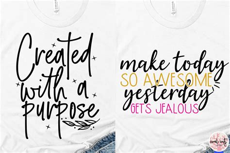 Inspirational Quote Bundle Eps Svg Dxf Png 563266 Cut Files
