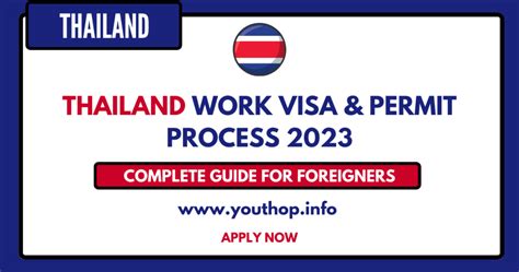 Thailand Work Visa And Permit Process 2023 Complete Guide