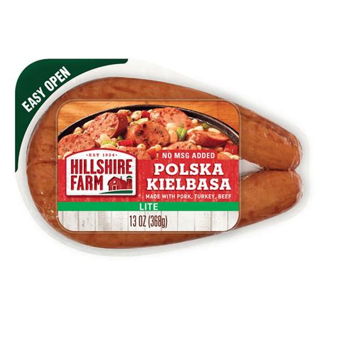 Hillshire Farm Lite Polska Kielbasa Smoked Sausage Rope 13 Oz