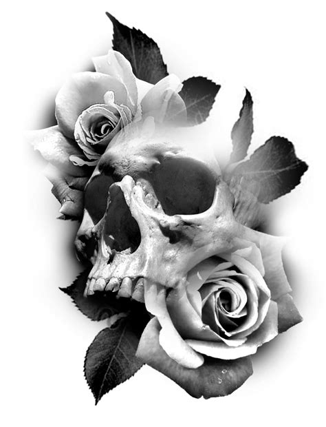 Tatto Skull Skull Tattoo Flowers Skull Rose Tattoos Skull Sleeve Tattoos Rose Tattoos For