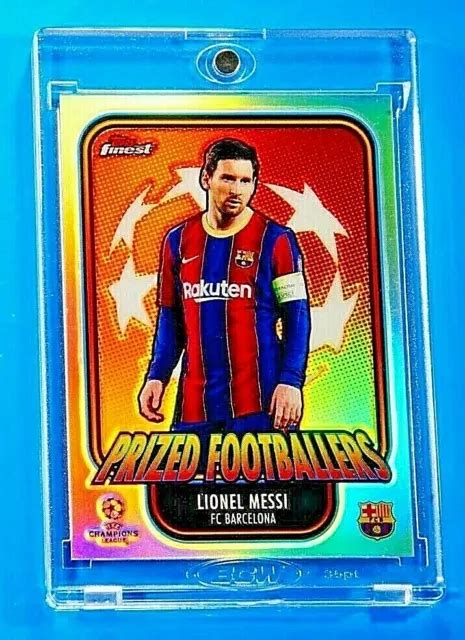 Prized Footballers Lionel Messi Barcelona Psg Legend Special Parallel
