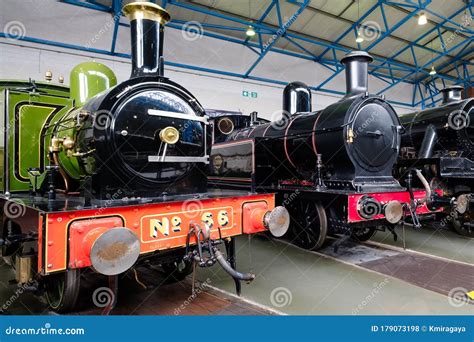 Steam Locomotives At The National Railway Museum In York Uk Editorial