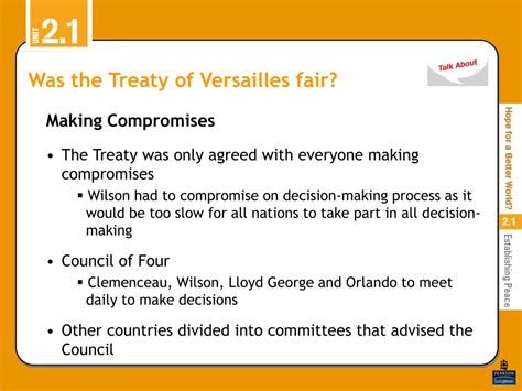 Ppt Was The Treaty Of Versailles Fair Powerpoint Presentation Free