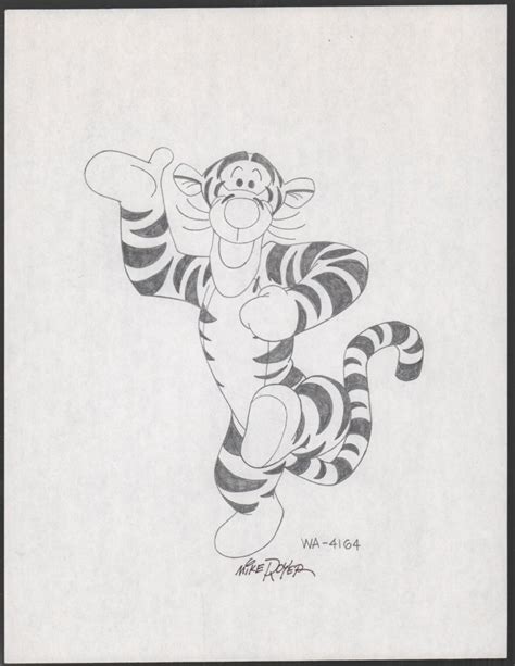 Winnie The Pooh Tigger Disney Artist Drawings Imisca Jp