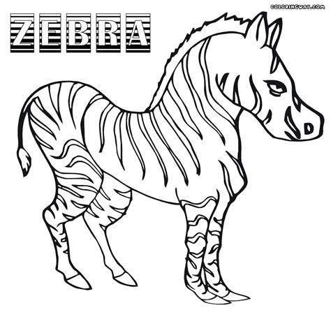 Zebra Coloring Pages Coloring Pages To Download And Print