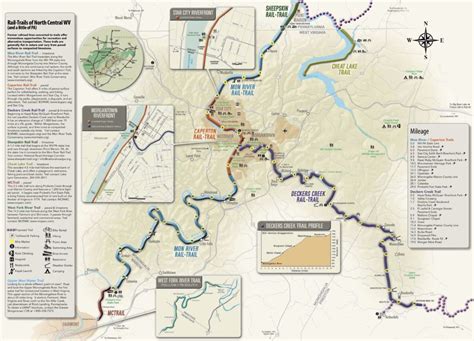 Rail Trail Maps Qr Mon River Trails Conservancy